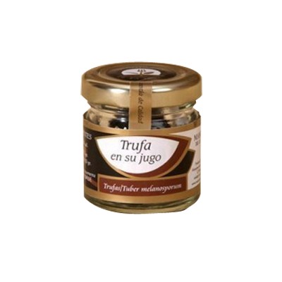 Trufa en su jugo
