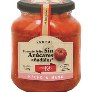 Salsa de tomate sin azúcar añadido