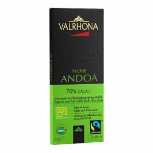 Andoa noir 70% Cacao Ecológico