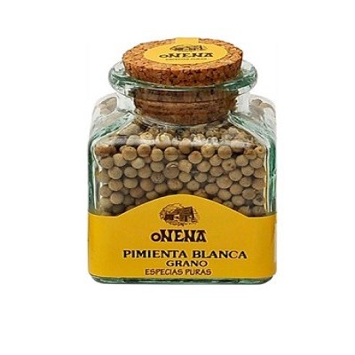 Pimienta blanca en grano
