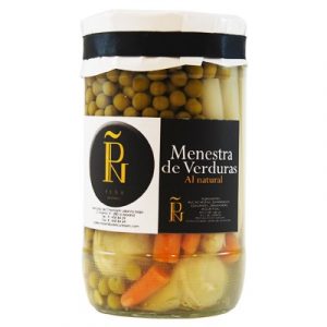 Menestra de verduras al natural