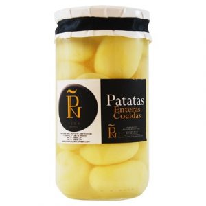 Patatas enteras cocidas