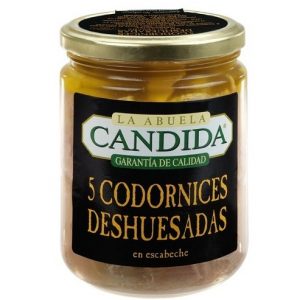 5 Codornices deshuesadas