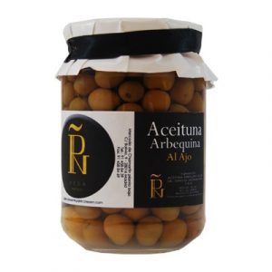 Aceituna arbequina al ajo