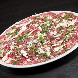 Plato Carpaccio de Buey WAGYU Aliñado