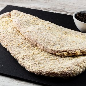 Cachopo de ternera con jamón ibérico y gouda trufado