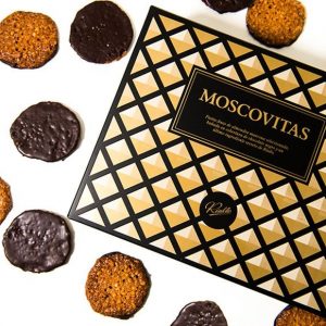 CAJA MOSCOVITAS CHOCOLATE NEGRO