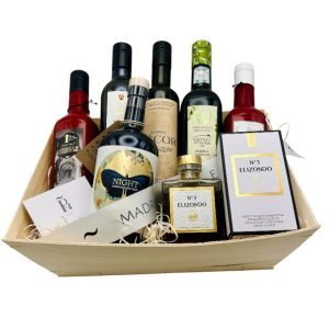 Cesta regalo Aceites Premium